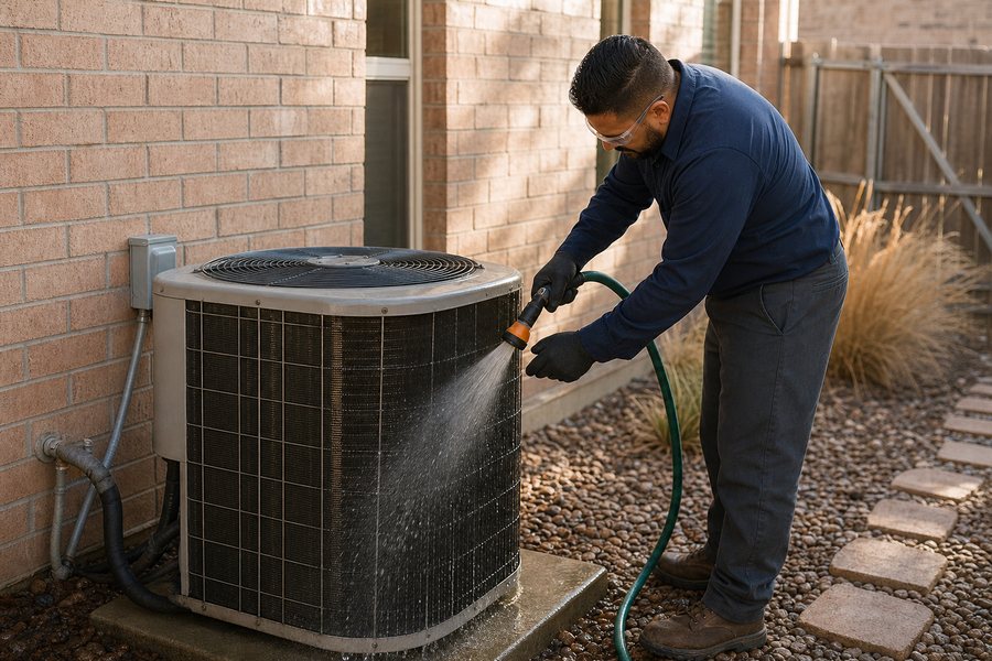 AC Coil Cleaning service in Fort Worth