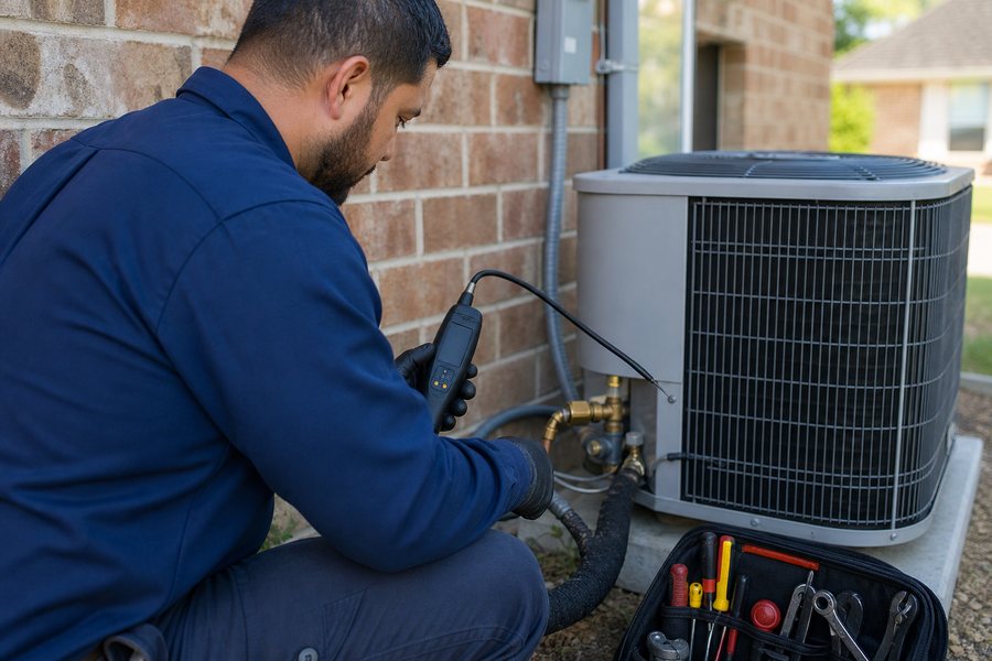 Refrigerant Leak Repair service in Fort Worth