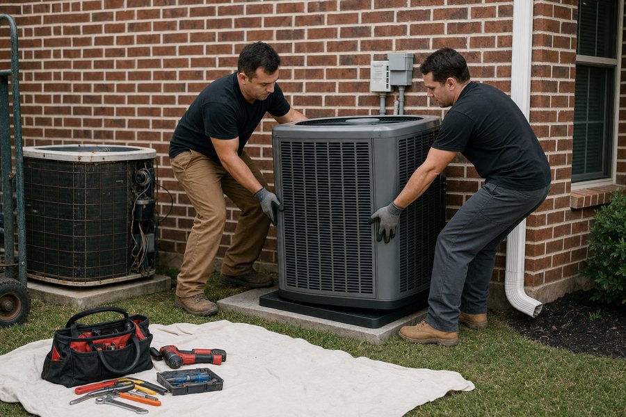 HVAC Replacement service in Fort Worth